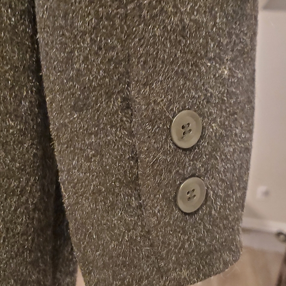 LARRY LEVINE DESIGN Women's Wool Over Coat Size 4 - Picture 5 of 7